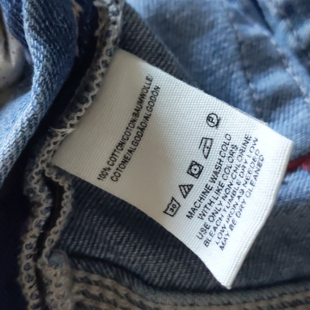 Free People - Denim Overalls Shortalls Overalls OB560096 | Size 26 | Blue Bell - Picture 9 of 13